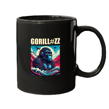 Discover gorilla robot Mugs