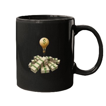 Discover money light bulb Mugs