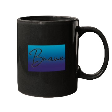 Discover "Brave Typography: Elevate Your Style with Fearles Mugs