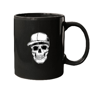 Discover Vintage Skull Gangster use Cap Mugs