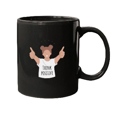 Discover Think positive Mugs