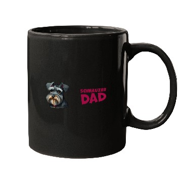 Discover Schnauzer Dad Mugs