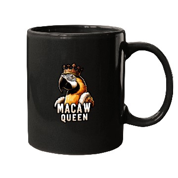 Discover Blue Gold Macaw Ornithologist Macaw Queen Mugs