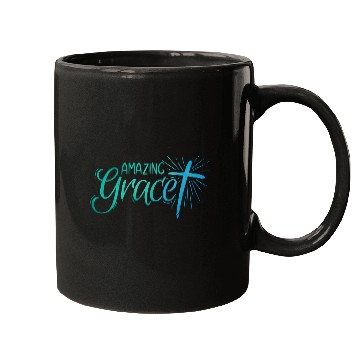 Discover Amazing Grace Lettering Mugs