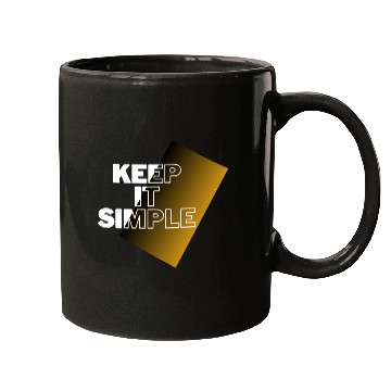 Discover keep it simple Mugs