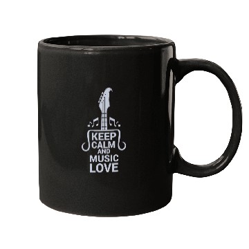 Discover Keep Calm and Music Love Mugs