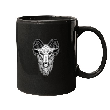 Discover Baphomet Goat Devil Head Mugs