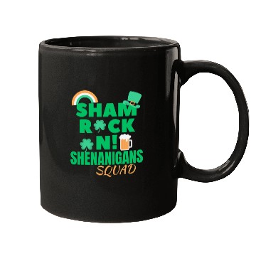 Discover shamrockin shenanigans drinking st Patrick's day Mugs