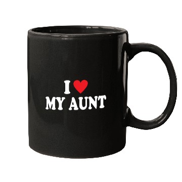 Discover I Love My Aunt Mugs