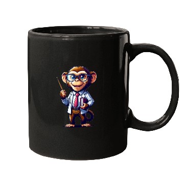 Discover Cute Monkey Teacher Mugs