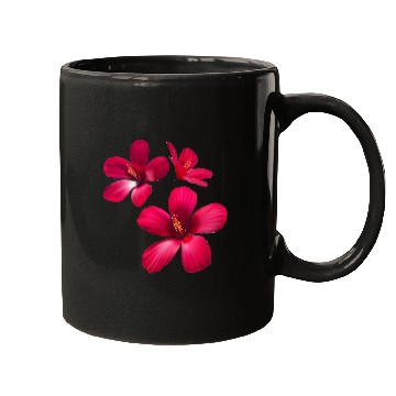 Discover Art-Shpalery Flower tapet 3D computer Mugs