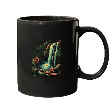 Discover Photography Waterfall Nature Photographer Camera Mugs