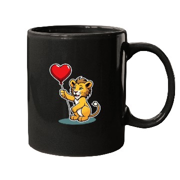 Discover Lion Heart - Valentine's Day Mugs