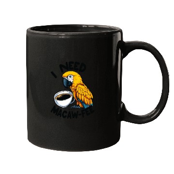 Discover Gold Macaw Macaw-Fee Coffee Lover Mugs