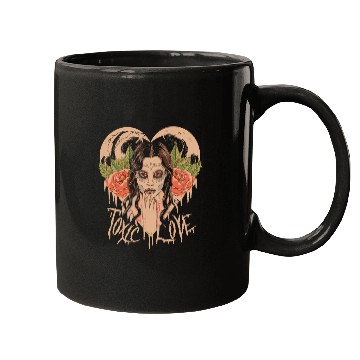Discover Toxic Love Valentine Couple Gift Mugs