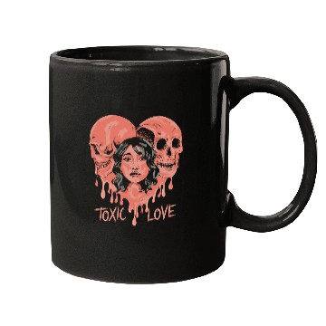 Discover Toxic Love Valentine Couple Mugs