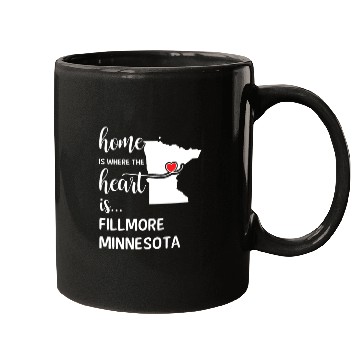 Discover Fillmore County Minnesota Is Where My Heart Is Mugs