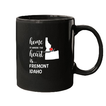 Discover Fremont County Idaho Is Where My Heart Is Cool Mugs