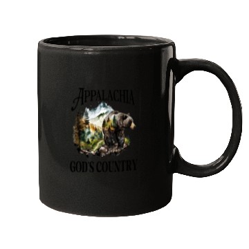 Discover APPALACHIA "GOD'S COUNTRY" OUTDOOR DESIGN Mugs