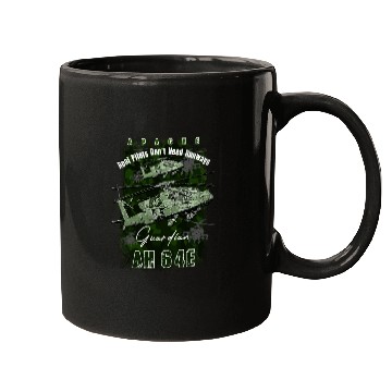 Discover AH64 Apache Us Air Force attack helicopter with c Mugs