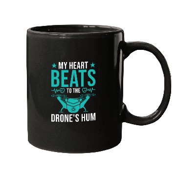 Discover Drone Pilot Quadrocopter RC Drone Gift Mugs