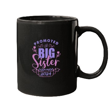 Discover I will be a big sister at birth in 2024 Mugs