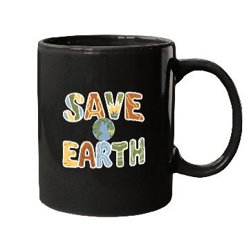 Discover Save Earth to Save Yourself Mugs