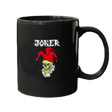 Discover skull joker Mugs