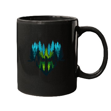 Discover Forest Pulse Nature Mugs