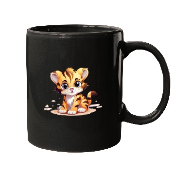 Discover Cute Little Tiger Mugs