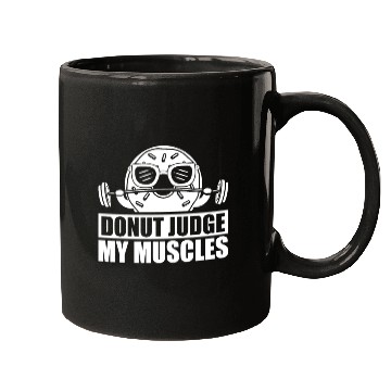 Discover Fitness Donut Funny Donut Gym Mugs