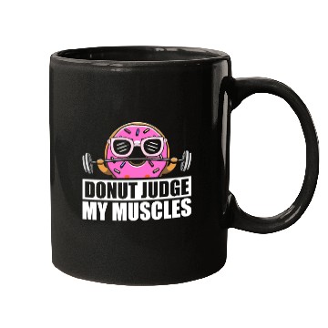 Discover Fitness Donut Donut Gym Mugs