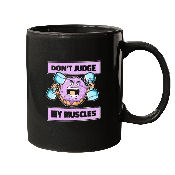 Discover Fitness Donut Funny Donut Gym Mugs