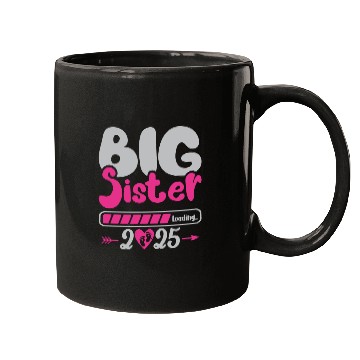 Discover Big Sis loading - Big Sister loading - Pregnancy Mugs