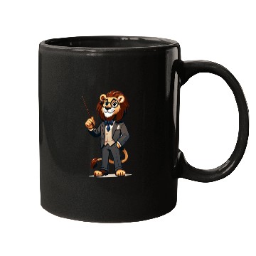 Discover Cute Lion Teacher Mugs