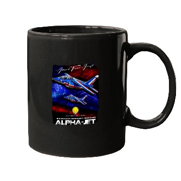 Discover Alpha Jet Belgium Air Force Advanced Trainer Aircr Mugs