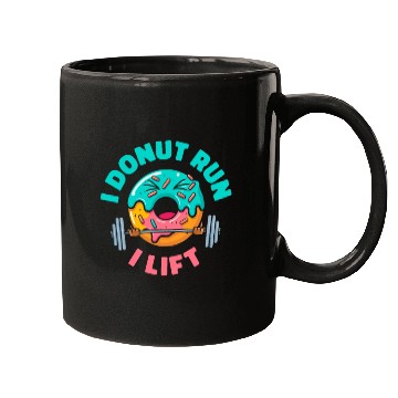 Discover Fitness Donut Donut Gym Mugs