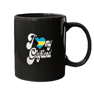 Discover BahamasI Love My Bahamian Girlfriend Mugs