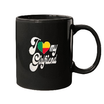 Discover BeninI Love My Benin Girlfriend Mugs