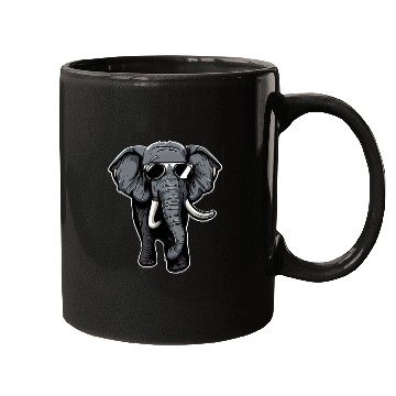 Discover Cool Elephant Sunglasses Mugs