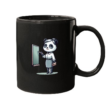 Discover Cute Panda Teacher Mugs