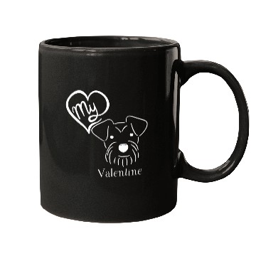 Discover Schnauzer love! Mugs