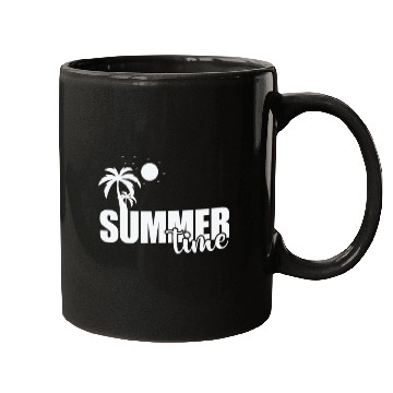 Discover Summer Time Bathing Beach Sun Mugs