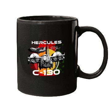 Discover C-130 Hercules Military Aircraft Mugs