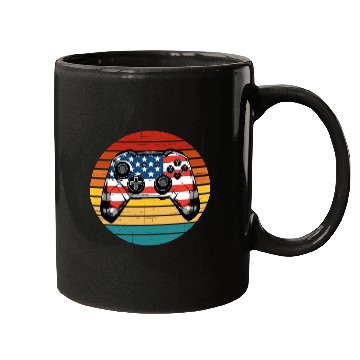 Discover Sunset Video Game Mugs