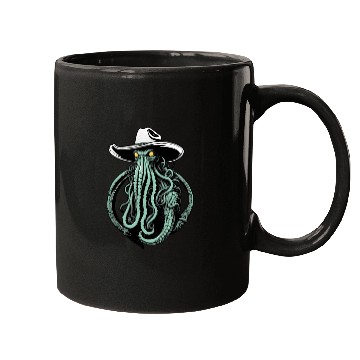 Discover Weird Wild West - Cthulhu Cowboy Mugs