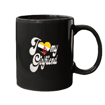 Discover BruneiI Love My Bruneian Girlfriend Mugs