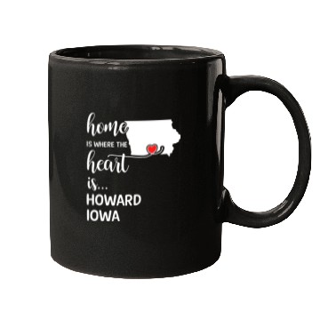 Discover Howard County Iowa Is Where My Heart Is Gift Mugs