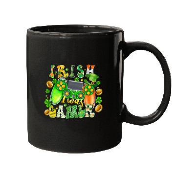 Discover Irish I Was Gamer Mugs