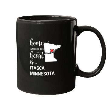 Discover Itasca County Minnesota Is Where My Heart Is Gift Mugs
